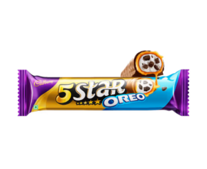 Cadbury Import 5 Star Oreo Milk Chocolate Caramel Bar 23.6g 24ct